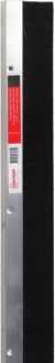 Maclean Tochtstrip Met Borstel - Opbouw - Garagedeuren - Kieren Tot 30mm - 2,3m