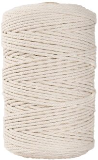 Macrame Garen 3 Mm X 100 M Decoratieve Warp Katoen Voor Breien Ambachten Diy Thuis Textiel Bruiloft Decoratieve Supply 6 Kleuren
