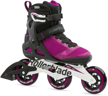 Macroblade 100 3WD W Violet Black - Fitness Tour skates