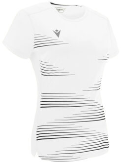 Macron Irma shirt woman wht/blk 71340109 Wit