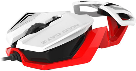 Mad Catz R.A.T.1 Gaming Mouse (White-Red)