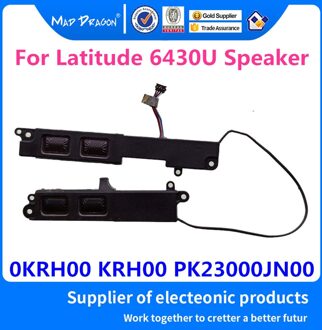 MAD DRAGON Laptop Originele Speaker Set-R + L Links Rechts voor Dell Latitude 6430U Speaker 0KRH00 KRH00 PK23000JN00
