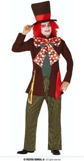 Mad Hatter Verkleedpak Heren Multikleur - Print
