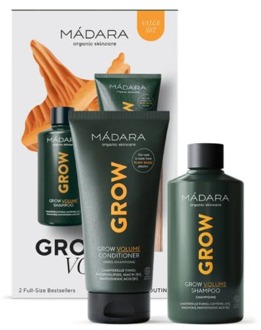 MÁDARA Geschenkset MÁDARA Grow Volume Hair Care Bestsellers Set 175 ml + 250 ml