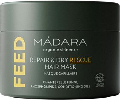 MÁDARA Organic Skincare Feed Repair & Dry Rescue Haarmasker - 180 ml