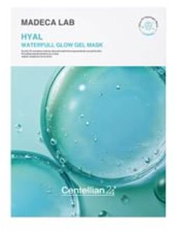 Madeca Lab Glow Gel Mask Set 5 pcs - 2 Types Hyal Waterfull