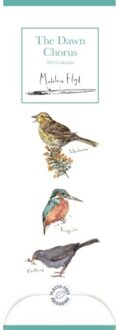 Madeleine Floyd,The Dawn Chorus Slim Calendar 2025 - Calendars, Carousel