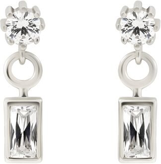 'Madelyn' Dames 925 Sterling Zilveren Oorbellen - Zilver ZO-7583