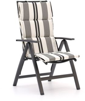 Madison Fiber hoog tuinkussen set van 4 - Laagste prijsgarantie! Wit