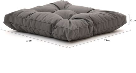Madison Florance loungekussen zit ca. 73x73cm - Laagste prijsgarantie! Grijs
