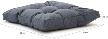 Madison Florance loungekussen zit ca. 73x73cm - Laagste prijsgarantie! Grijs