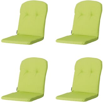 Madison Kussen - Kuip Hoog - Panama Lime - 45x96 - Groen - 4 Stuks