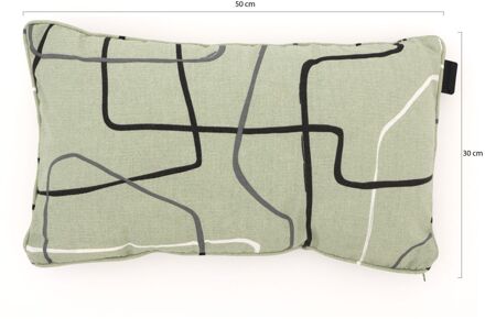 Madison Lendekussen 50x30cm - Laagste prijsgarantie! Groen