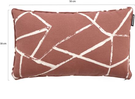 Madison Lendekussen 50x30cm - Laagste prijsgarantie! Rood
