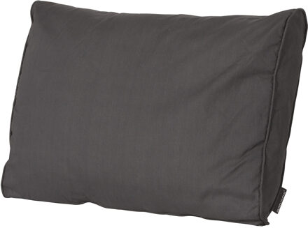 Madison loungekussen Basic 60 x 43 x 10 cm polykatoen zwart