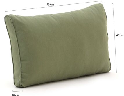 Madison loungekussen luxe rug 73x40cm - Laagste prijsgarantie! Groen