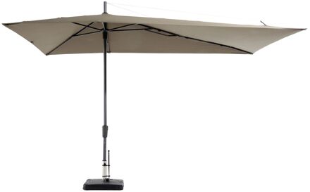 Madison Parasol Asymetriq Sideway Taupe 360 x 220 cm Bruin