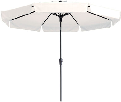 Madison Parasol Flores Luxe 300 cm gebroken wit PAC2P022