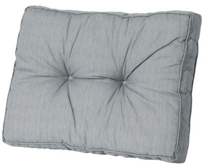 Madison rugkussen Florance Basic 43 x 60 cm polykatoen grijs