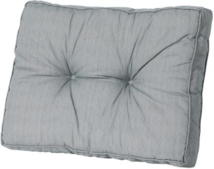 Madison rugkussen Florance Basic 43 x 73 cm polykatoen grijs