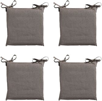 Madison Toscane Zitkussen - Outdoor - Oxford Taupe - 46x46 - Bruin - 4 Stuks