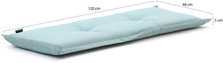 Madison tuinkussen 120x48cm voor tuinbank - Laagste prijsgarantie! Blauw