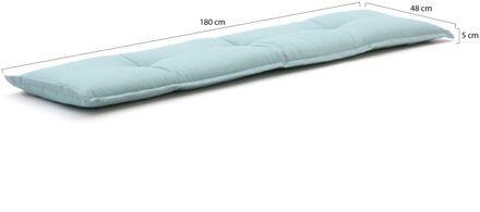 Madison tuinkussen 180x48cm voor tuinbank - Laagste prijsgarantie! Blauw