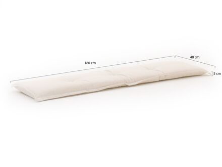 Madison tuinkussen 180x48cm voor tuinbank - Laagste prijsgarantie! Taupe