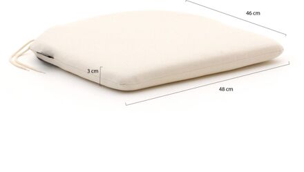 Madison tuinkussen kuip 48x46cm zit - Laagste prijsgarantie! Taupe