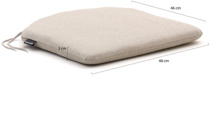 Madison tuinkussen kuip 48x46cm zit - Laagste prijsgarantie! Taupe