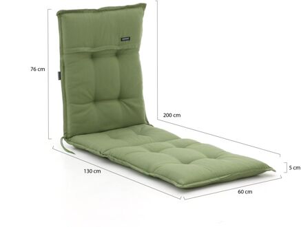 Madison tuinkussen voor ligbed 200x60cm - Laagste prijsgarantie! Groen