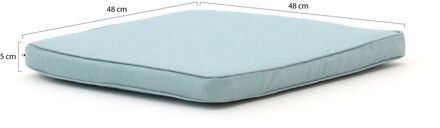 Madison Wicker Multi tuinkussen 48x48cm zit - Laagste prijsgarantie! Blauw