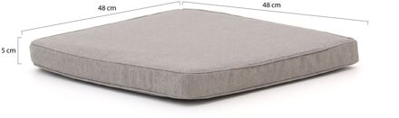 Madison Wicker Multi tuinkussen 48x48cm zit - Laagste prijsgarantie! Grijs
