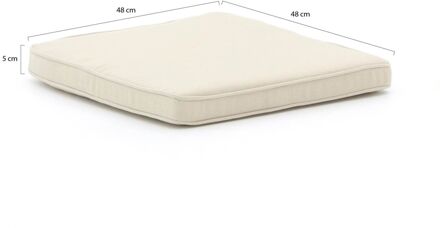 Madison Wicker Multi tuinkussen 48x48cm zit - Laagste prijsgarantie! Taupe