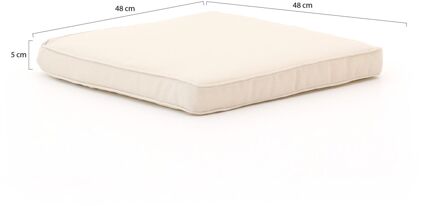 Madison Wicker Multi tuinkussen 48x48cm zit - Laagste prijsgarantie! Taupe