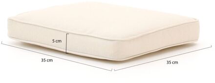 Madison Wicker tuinkussen 35x35cm zit - Laagste prijsgarantie! Taupe