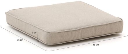 Madison Wicker tuinkussen 35x35cm zit - Laagste prijsgarantie! Taupe