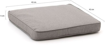 Madison Wicker tuinkussen 42x42cm zit - Laagste prijsgarantie! Grijs