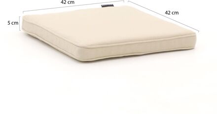 Madison Wicker tuinkussen 42x42cm zit - Laagste prijsgarantie! Taupe