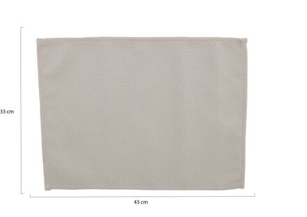 Madison x Kees Smit Placemat 33x45cm - Laagste prijsgarantie! Taupe
