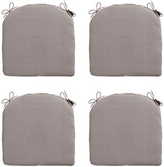 Madison Zitkussen Basic - Taupe - 46x48 - Bruin - 4 Stuks