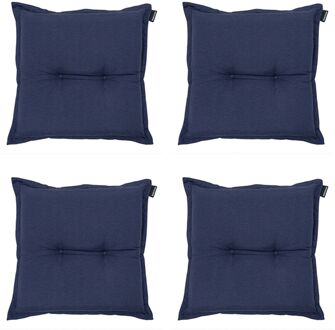 Madison Zitkussen Panama Indigo - 50x50cm - 4 Stuks Blauw