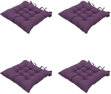 Madison Zitkussen Panama Purple - 46x46cm - 4 Stuks Paars