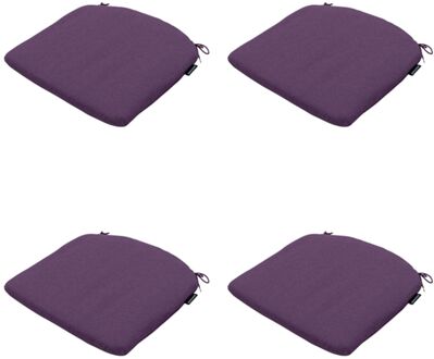 Madison Zitkussen Panama Purple - 46x48cm - 4 Stuks Paars