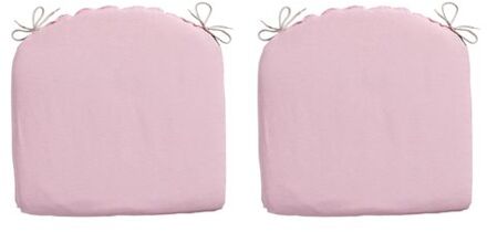 Madison Zitkussen - Panama Soft Pink - 46x48 - Roze - 2 Stuks