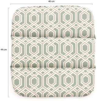 Madison Zitkussen t.b.v. Sophie/Delphine dining tuinstoel - Laagste prijsgarantie! Groen