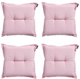 Madison Zitkussen - Universeel - Panama Soft Pink - 50x50 - Roze - 4 Stuks
