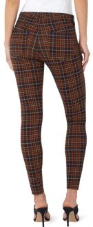 Madonna skinny diep kaneel marine Glen Plaid jeans Navy - 31 (Taille)