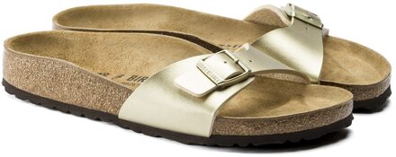 Madrid BF Gold Narrow Dames Slippers - Gold - Maat 39