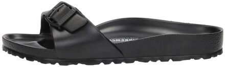 Madrid EVA Black Narrow Dames Slippers - Black - Maat 38